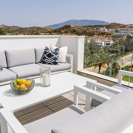 Magnificent Frontline Golf Penthouse In Navigolf La Cala De Mijas Apartment Luaran gambar