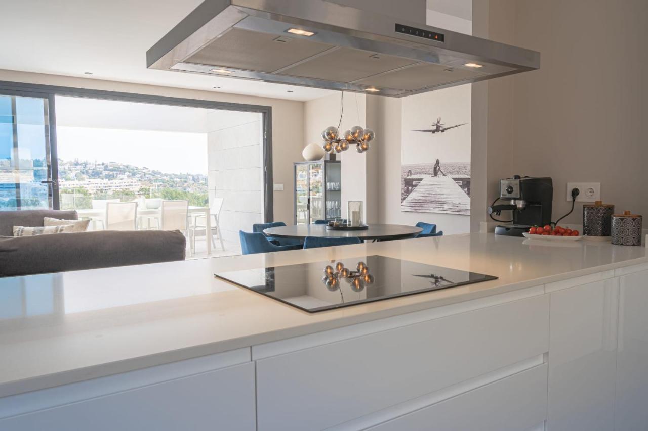 Magnificent Frontline Golf Penthouse In Navigolf La Cala De Mijas Apartment Luaran gambar
