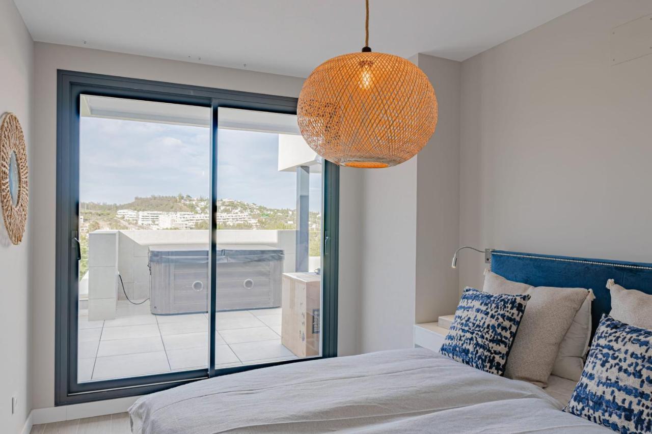 Magnificent Frontline Golf Penthouse In Navigolf La Cala De Mijas Apartment Luaran gambar
